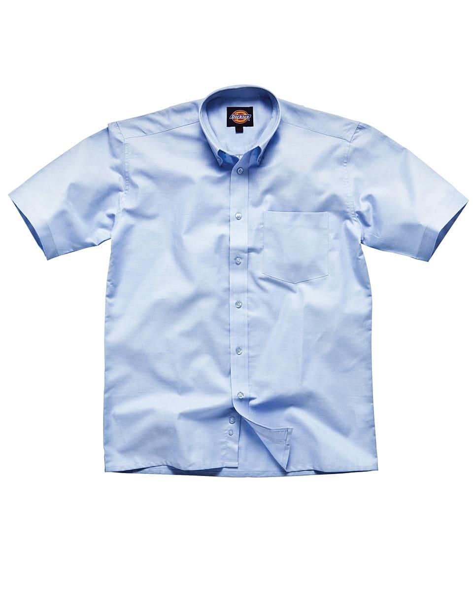 Dickies Short-Sleeve Oxford Shirt in Light Blue (Product Code: SH64250)