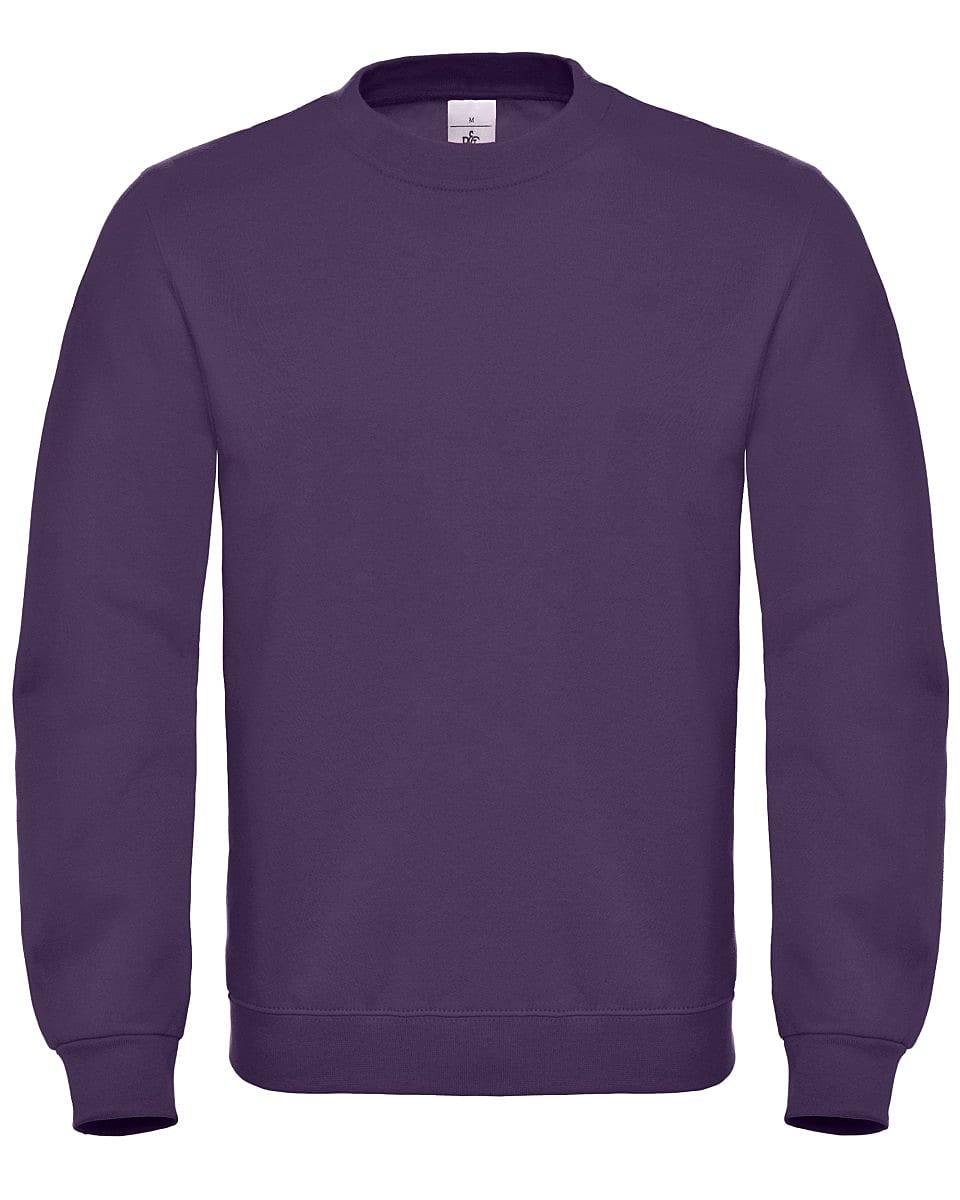 B&C ID.002 Sweatshirt in Radiant Purple (Product Code: WUI20)
