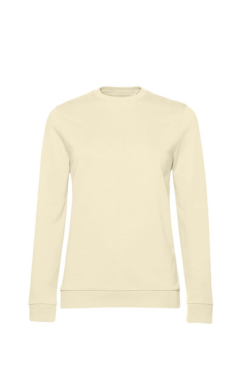 B&C Womens set In Sweatshirt in Pale Yellow (Product Code: WW02W)