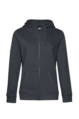 B&C Womens Queen Zipped Hoodie