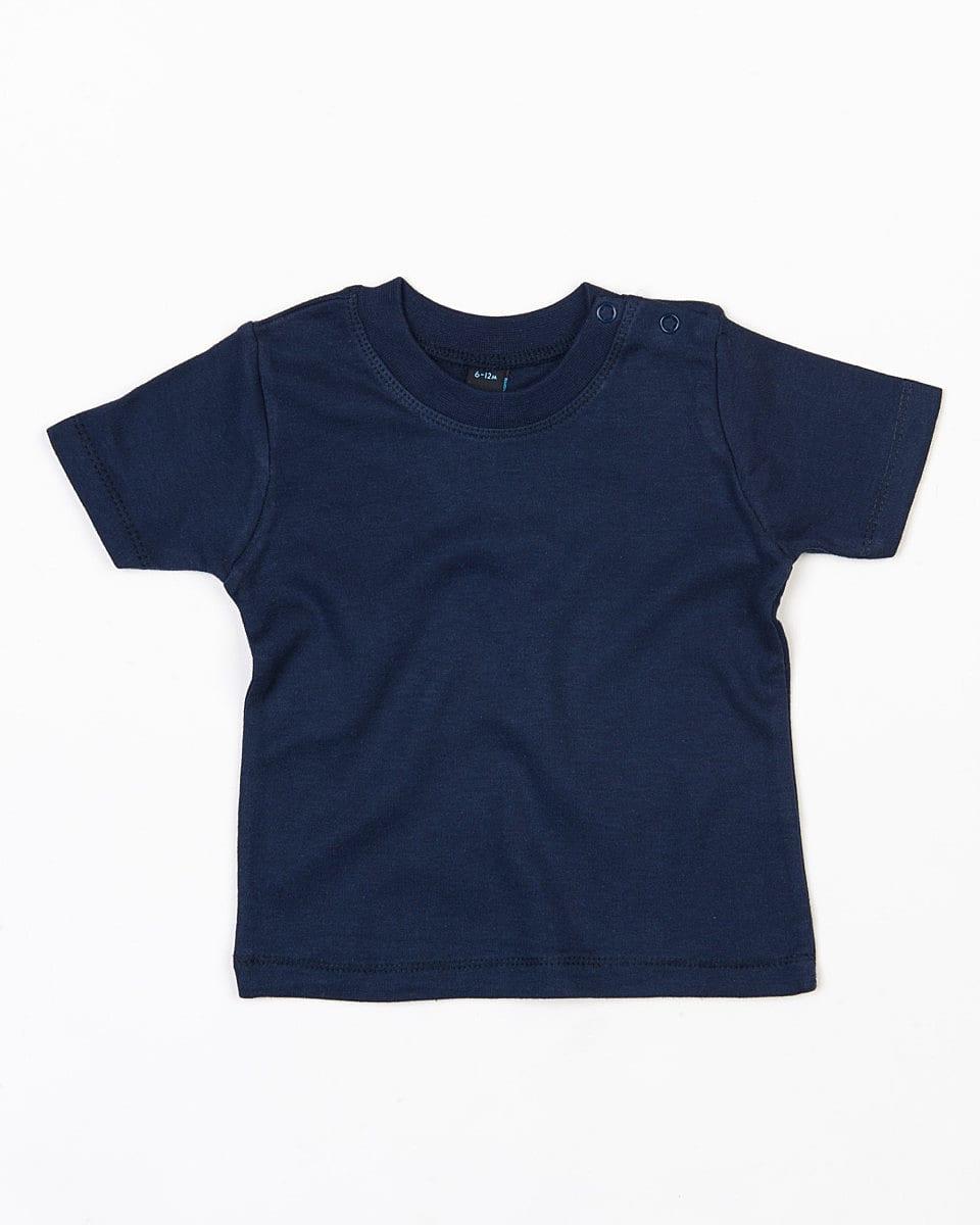 Babybugz Baby T-Shirt in Nautical Navy (Product Code: BZ02)