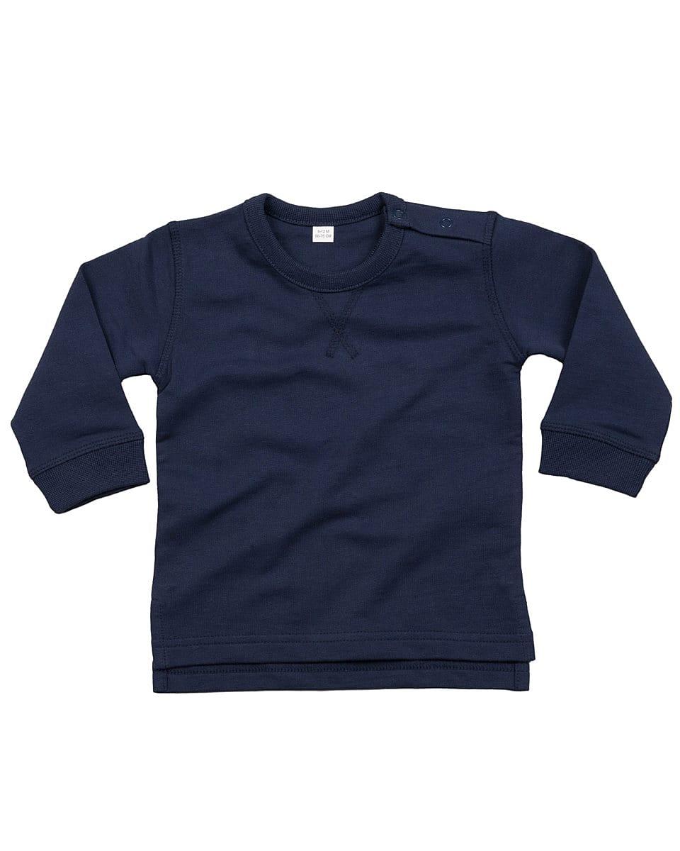 Babybugz Baby Sweatshirt in Nautical Navy (Product Code: BZ31)