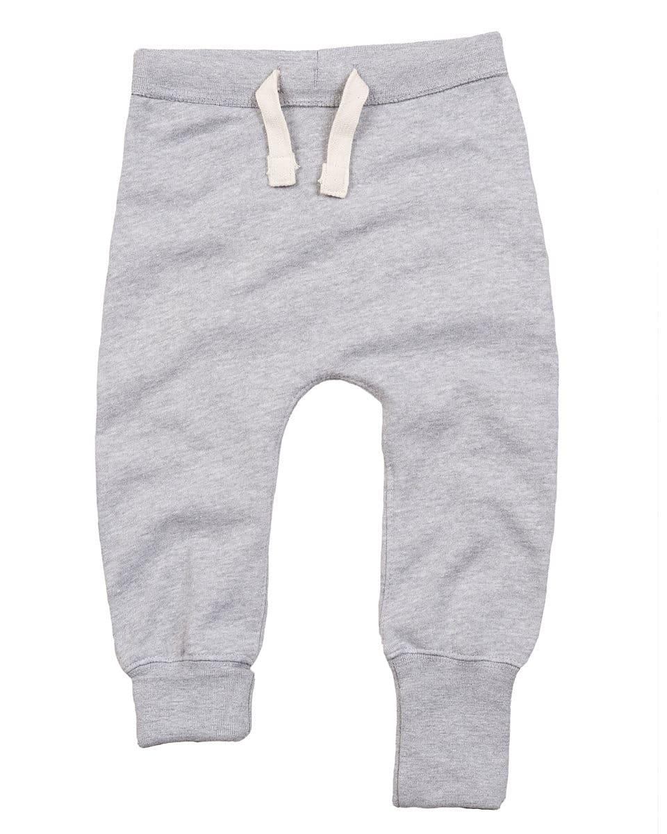 Babybugz Baby Sweatpants in Heather Grey Melange (Product Code: BZ33)