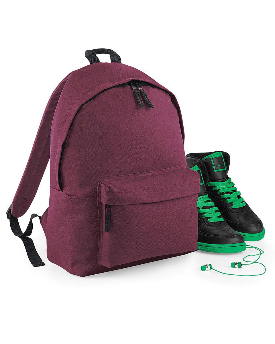 Bagbase Junior Fashion Backpack in Burgundy (Product Code: BG125J)