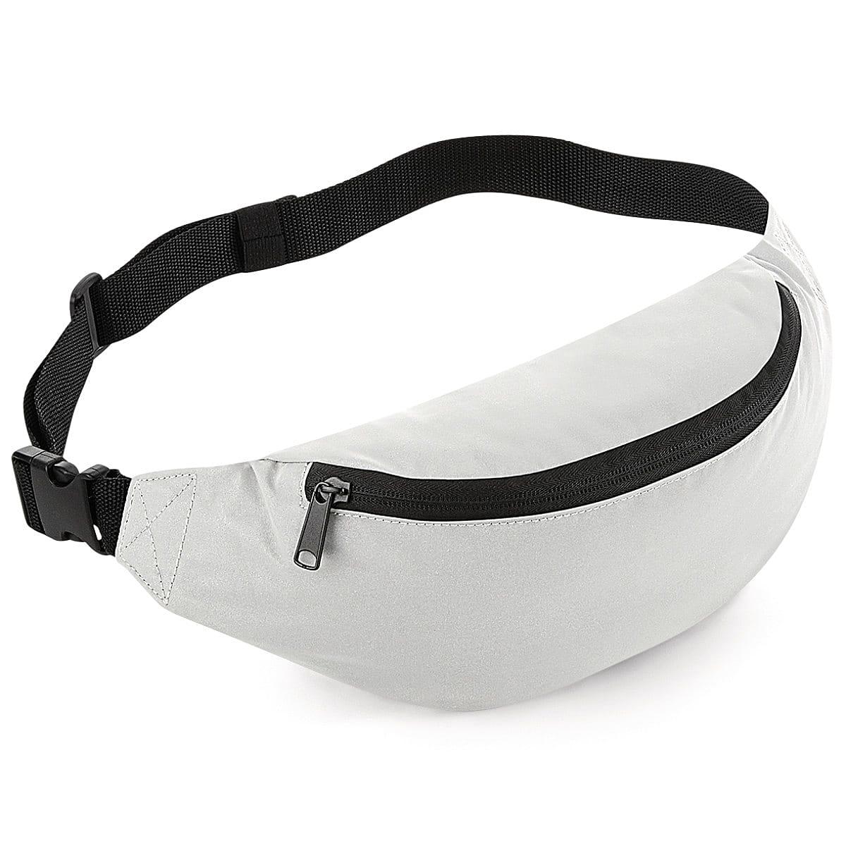 Bagbase Reflective Belt Bag in Silver Reflective (Product Code: BG134)