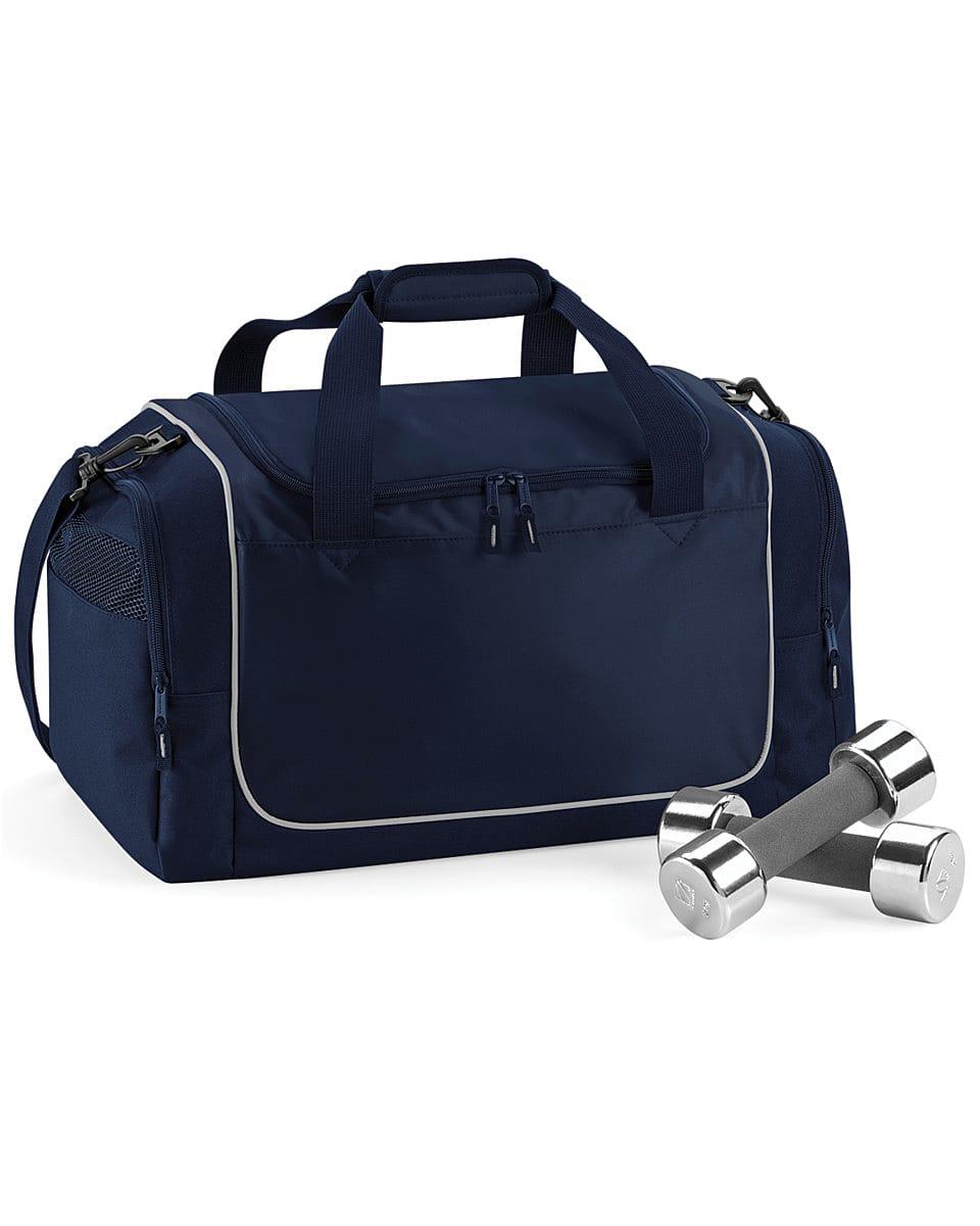 Quadra Teamwear Locker Bag in French Navy / Light Grey (Product Code: QS77)