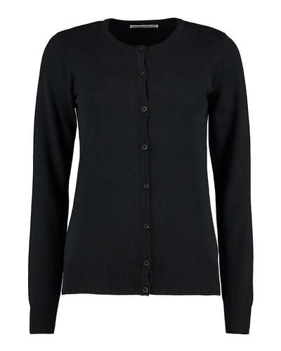 Kustom Kit Womens Round Neck Cardigan