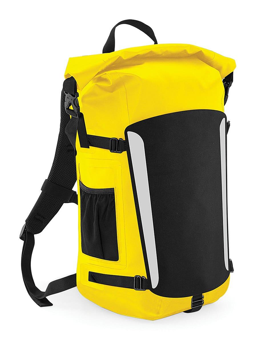 Quadra SLX 25 Litre Waterproof Backpack in Yellow / Black (Product Code: QX625)
