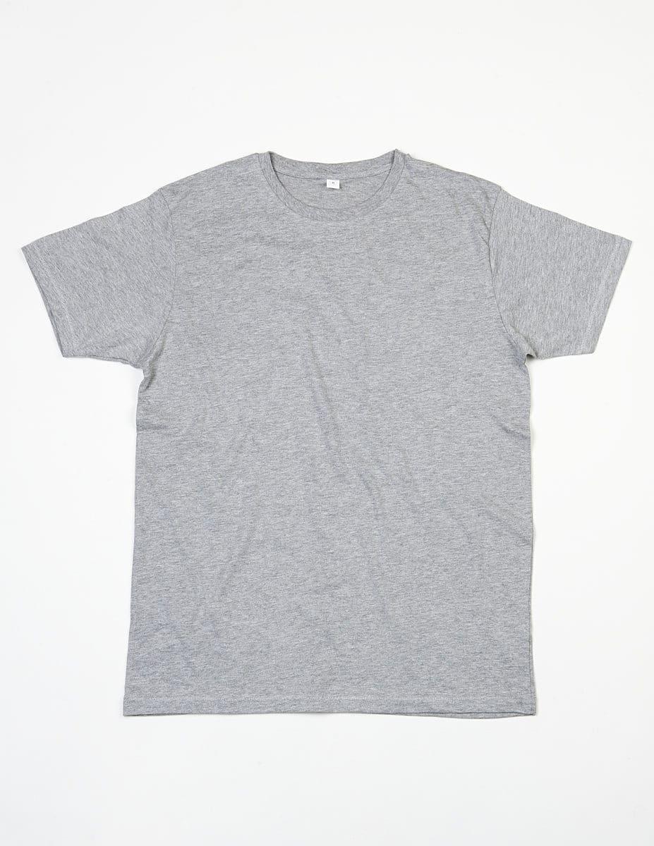 Mantis Mens Superstar T-Shirt in Heather Grey Melange (Product Code: M68)