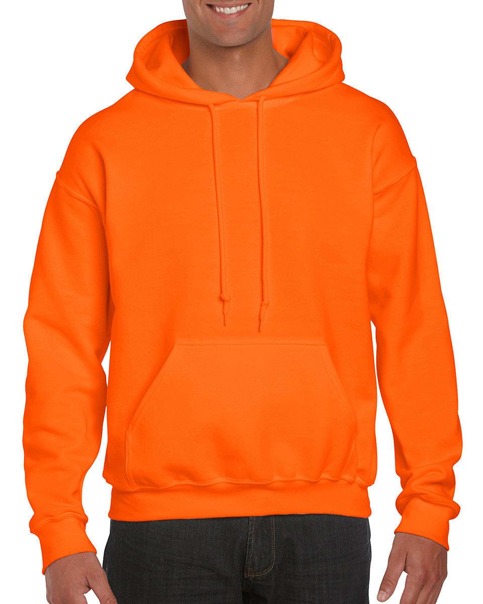Gildan DryBlend Adult Hoodie in Safety Orange (Product Code: 12500)