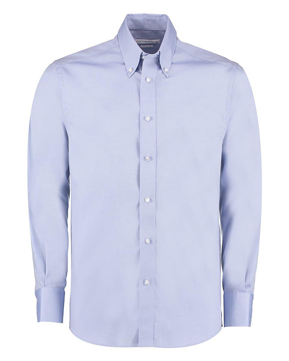Kustom Kit Mens Long-Sleeve Tailored Fit Premium Oxford Shirt | KK188 ...