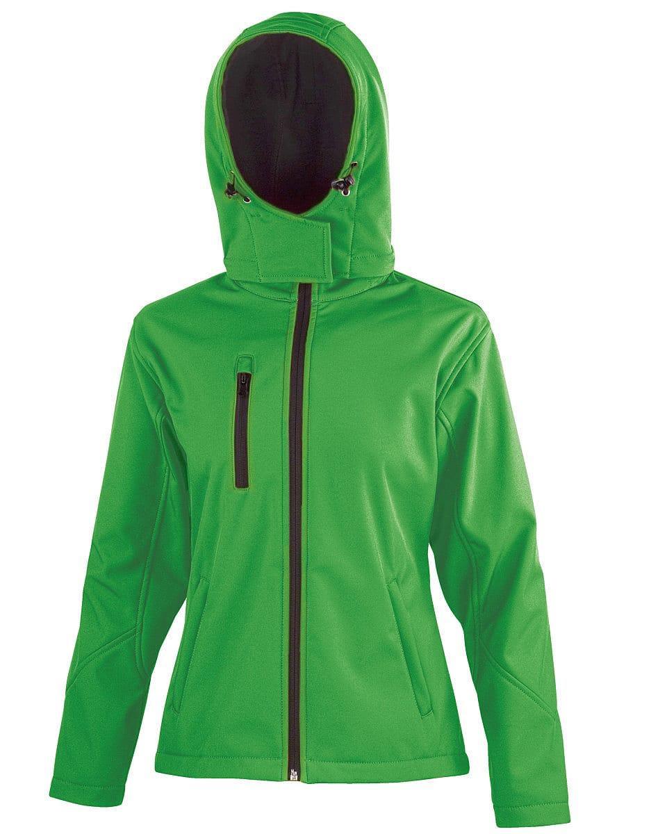 Result Core Womens Lite Hooded Softshell Jacket | R230F | Workwear ...