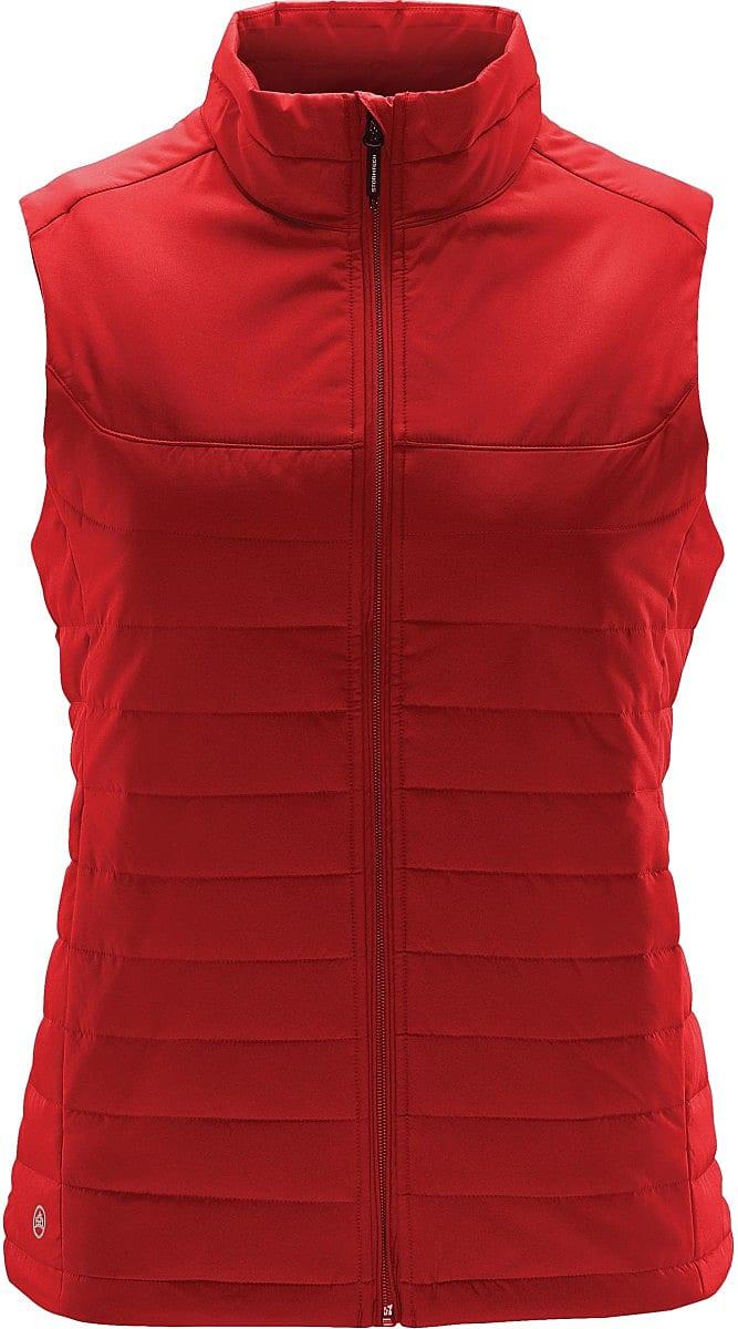Stormtech Womens Nautilus Vest in Bright Red (Product Code: KXV-1W)