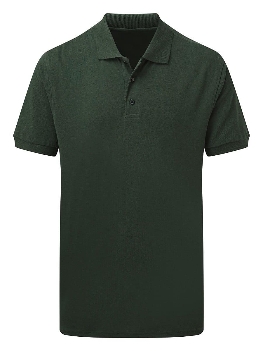 SG Mens Cotton Polo Shirt in Bottle Green (Product Code: SG50)
