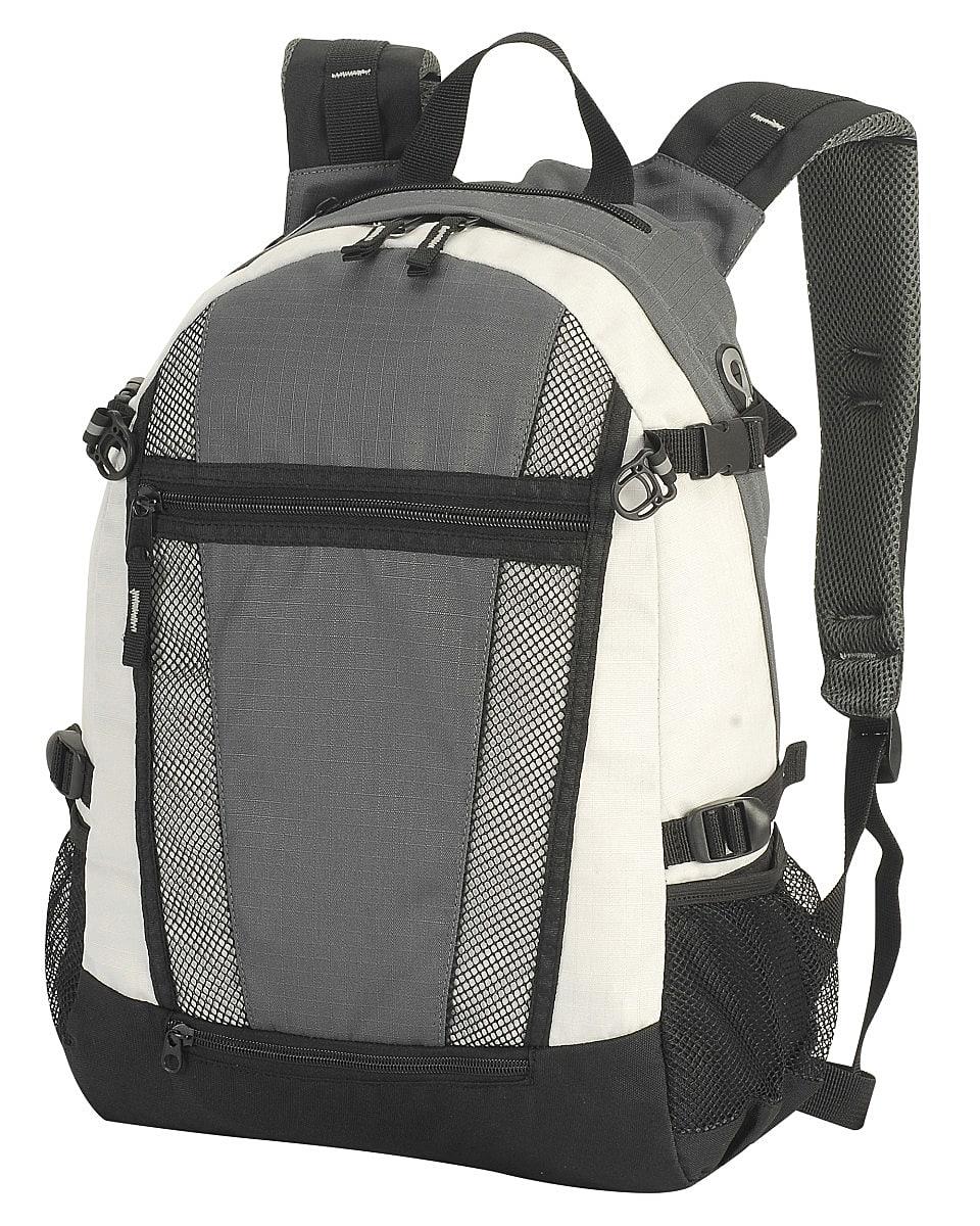 Shugon Indiana Sports Backpack in Dark Grey / Off-White (Product Code: SH1295)