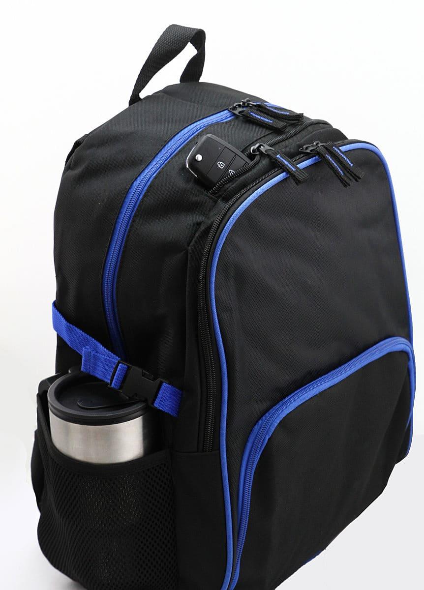 Shugon Kyoto Ultimate Backpack in Black / Royal (Product Code: SH7699)