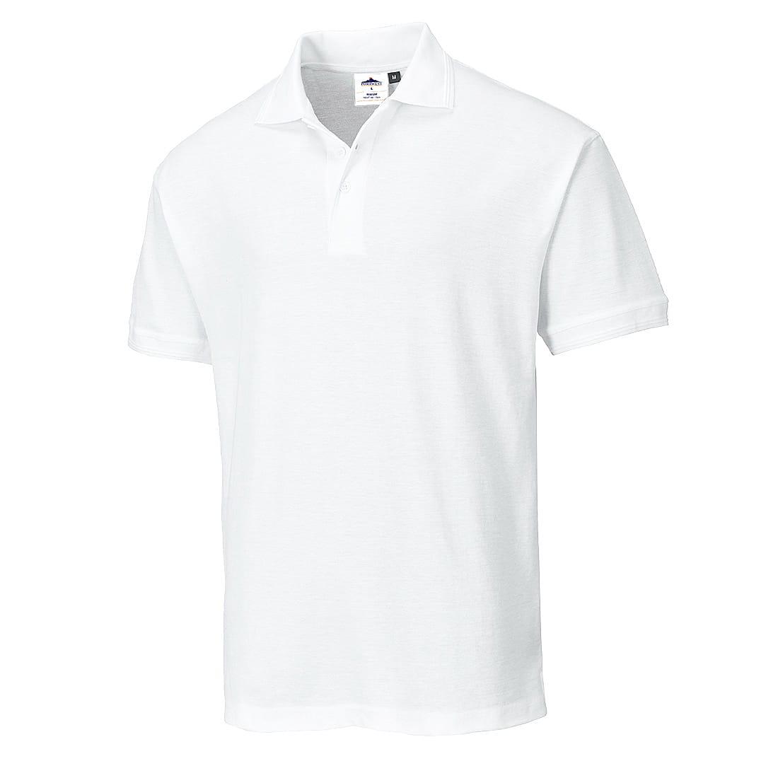 Portwest Verona Cotton Polo Shirt in White (Product Code: B220)