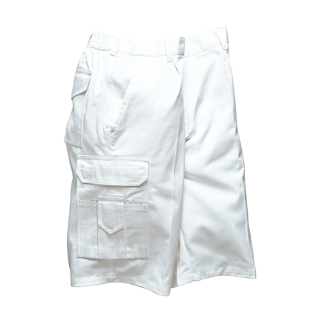 Portwest Painters Shorts in White (Product Code: S791)