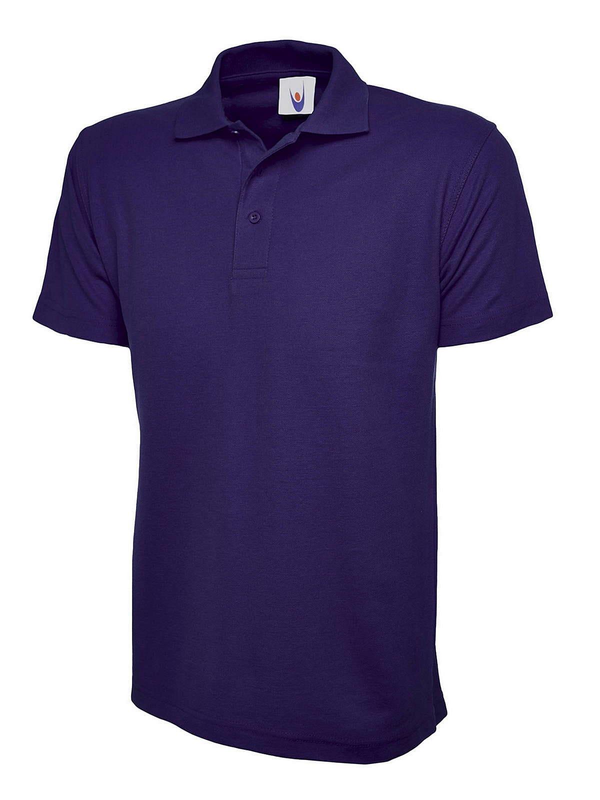 Uneek 220GSM Classic Polo Shirt in Purple (Product Code: UC101)