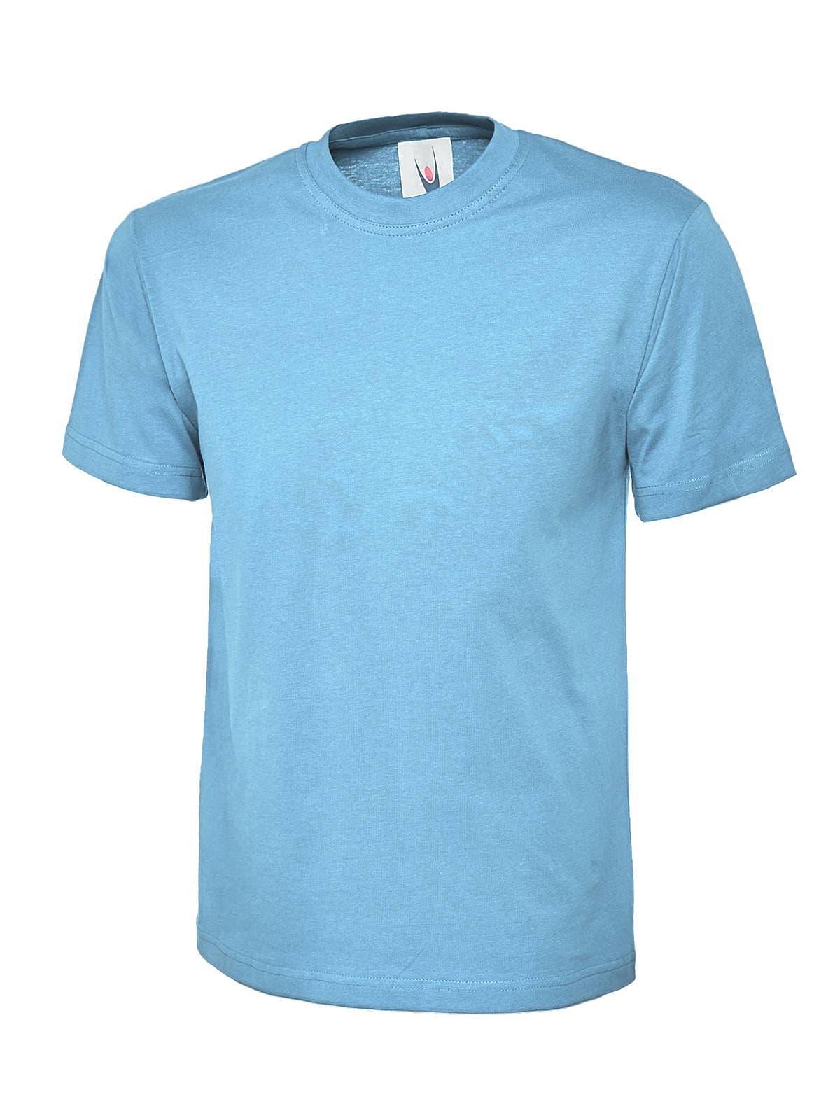Uneek Childrens 180GSM T-Shirt in Sky (Product Code: UC306)