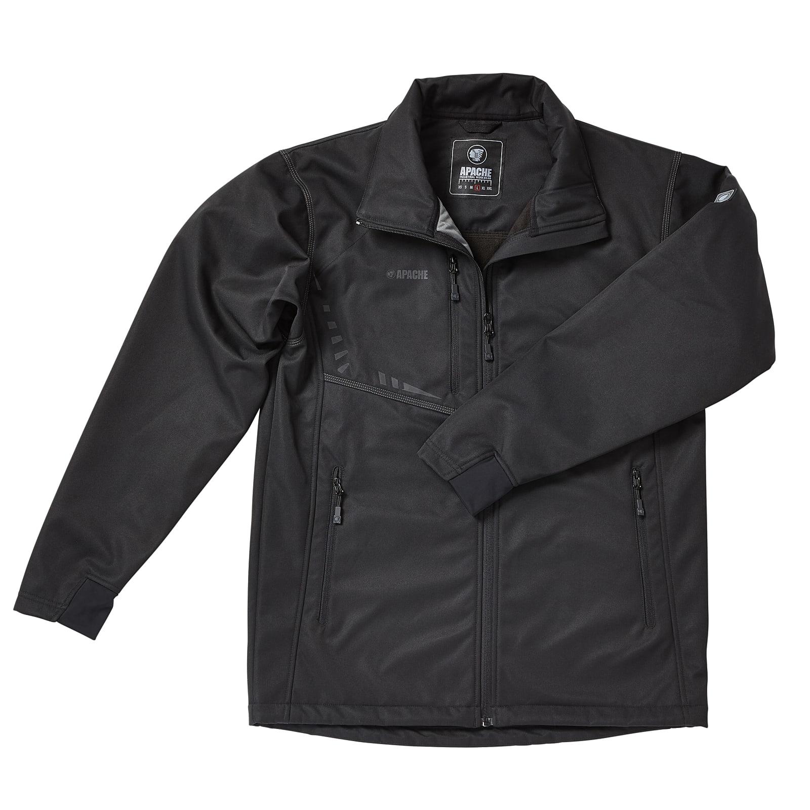 Apache ATS Soft Shell Jacket in Black (Product Code: ATS-SOFT-SHELL-JACKET)