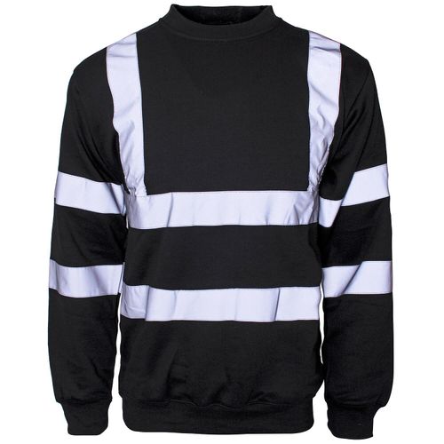 Supertouch Hi-Vis Crew Neck Sweatshirt