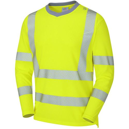 VaporActive Compression Shirt, Hi Vis Orange