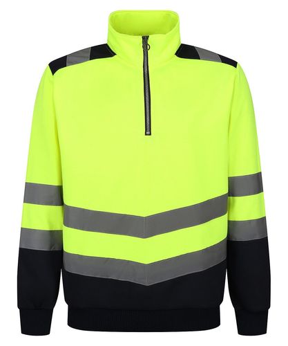 Regatta Pro Hi-Vis ¼-Zip Sweatshirt