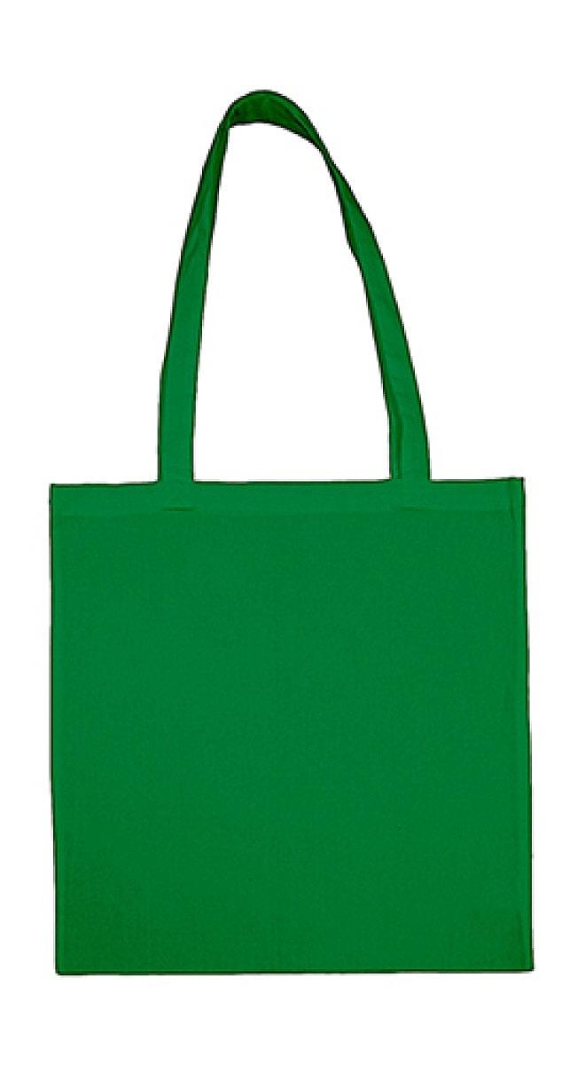 Jassz Bags Beech Cotton Long-Handle Bag in Dark Green (Product Code: 3842LH)