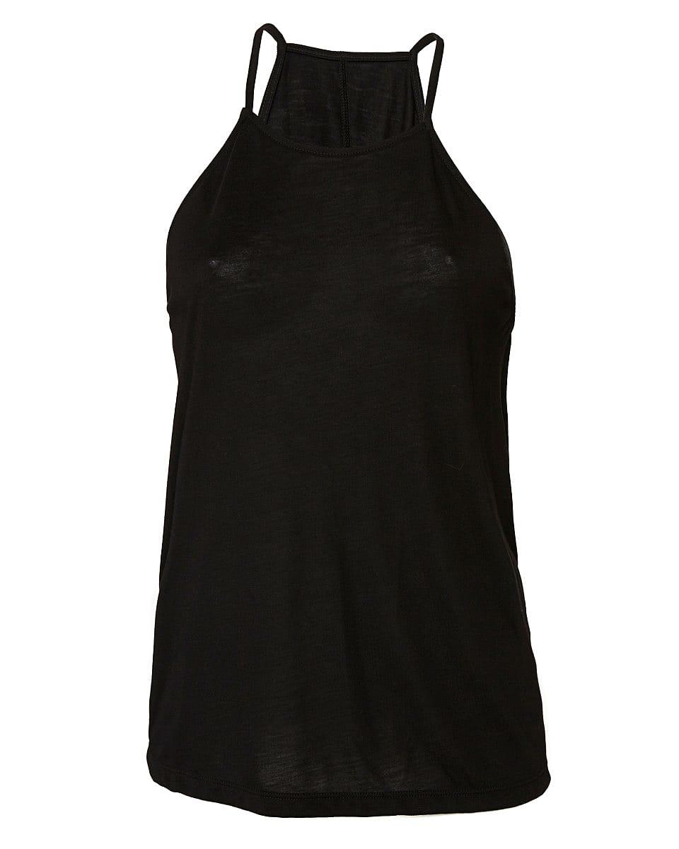 Bella Flowy High Neck Tank in Black (Product Code: BE8809)