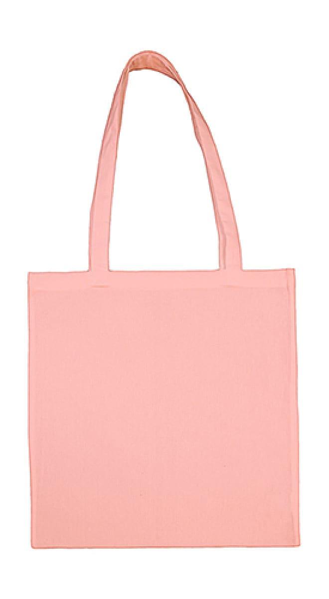 Jassz Bags Beech Cotton Long-Handle Bag in Rose Quartz (Product Code: 3842LH)