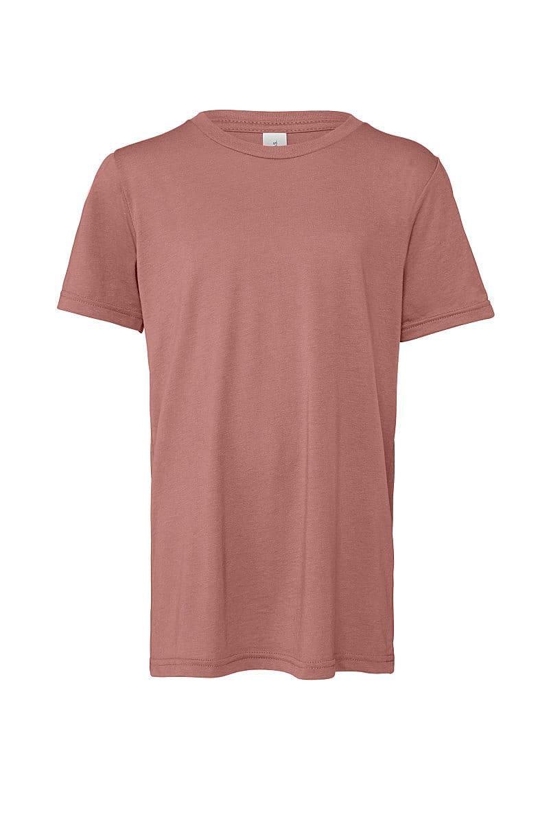 Bella Canvas Youth Triblend Short-Sleeve T-Shirt in Mauve Triblend (Product Code: CA3413Y)