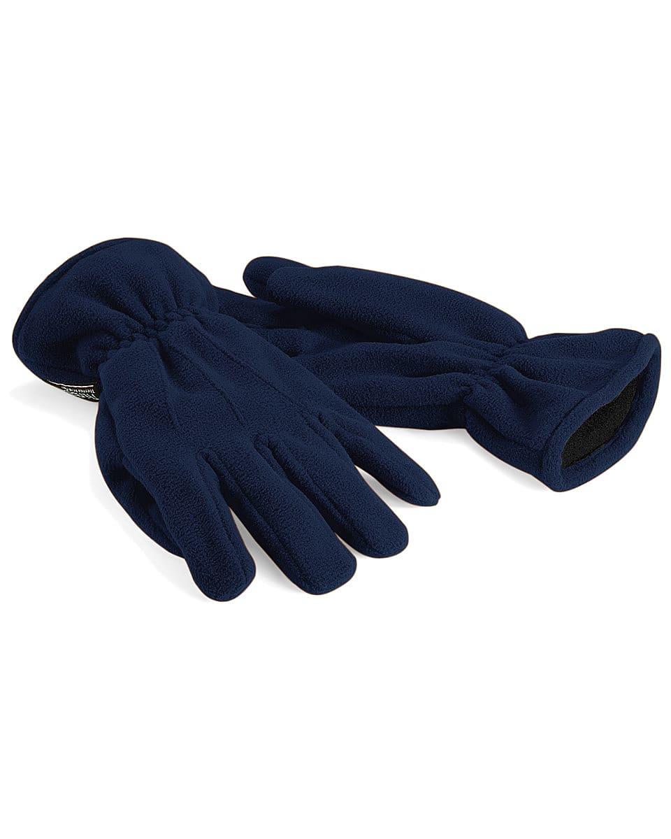 Beechfield Suprafleece Thinsulate Gloves in French Navy (Product Code: B295)