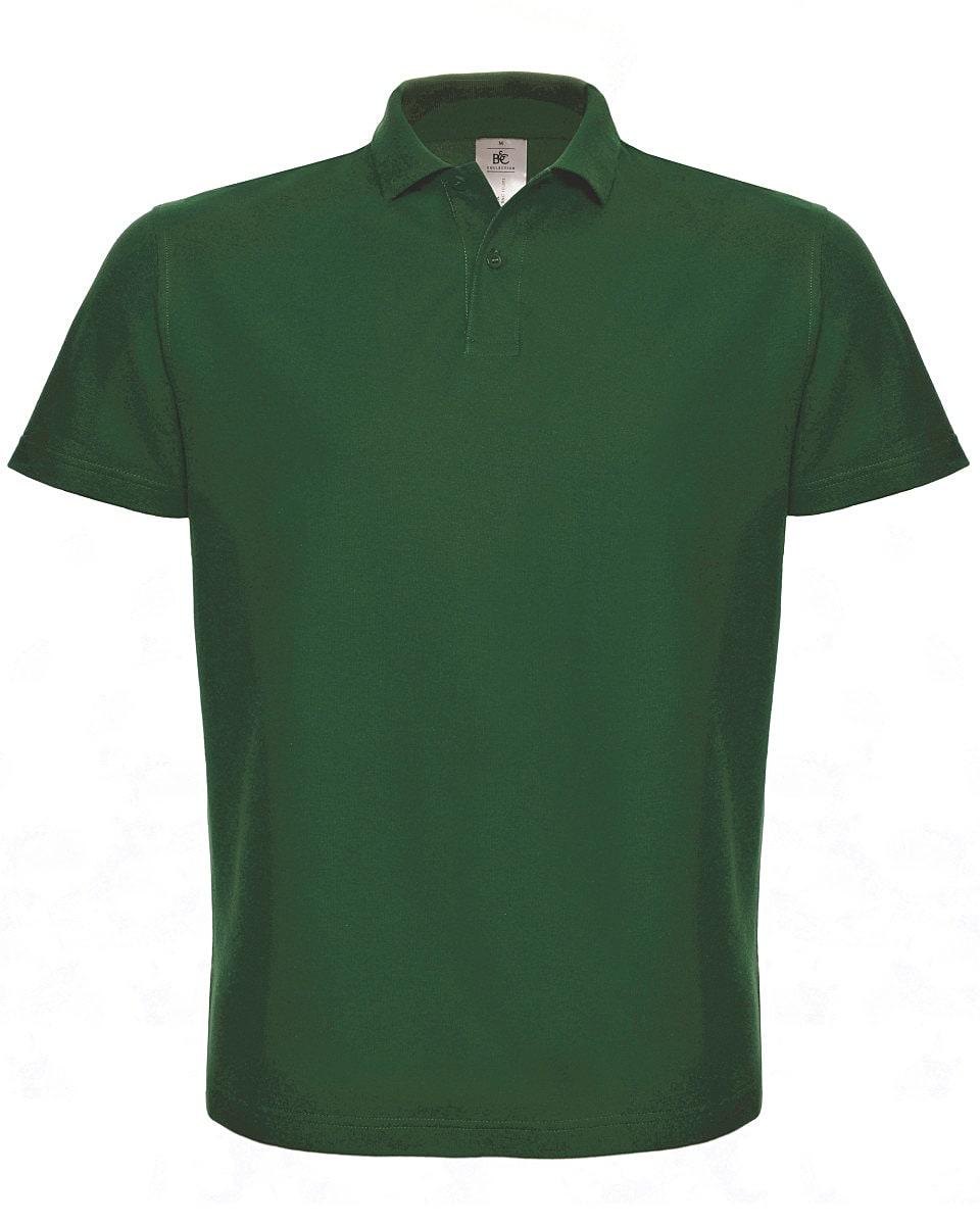 B&C ID.001 Polo Shirt in Bottle Green (Product Code: PUI10)