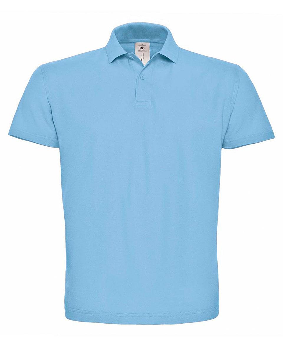 B&C ID.001 Polo Shirt in Light Blue (Product Code: PUI10)