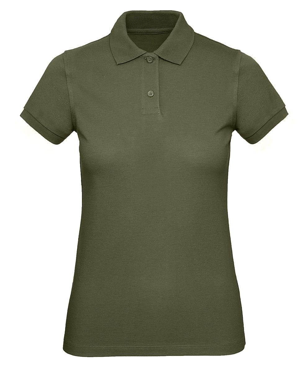B&C Womens Inspire Polo Shirt in Urban Khaki (Product Code: PW440)