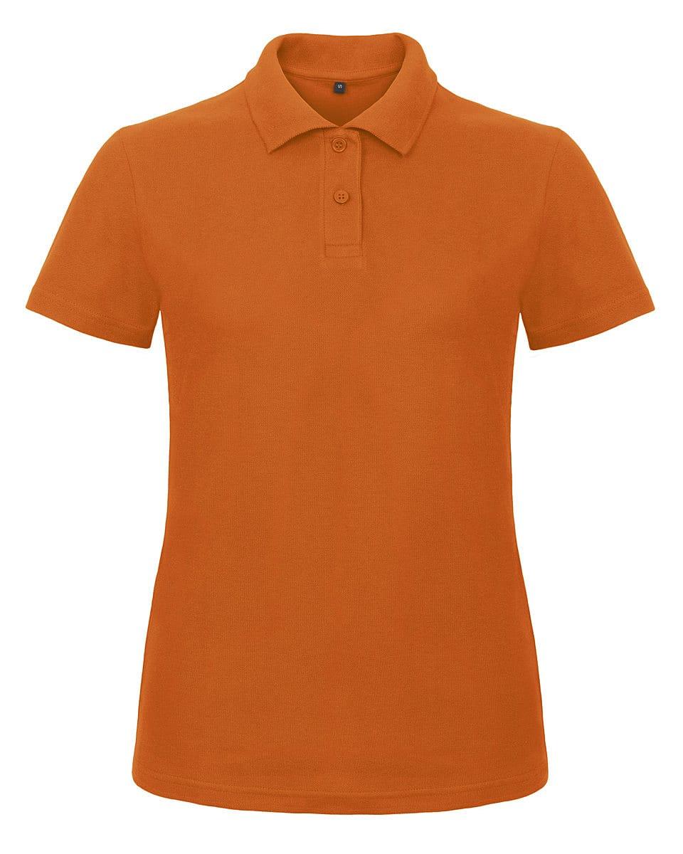 B&C Womens ID.001 Polo Shirt in Orange (Product Code: PWI11)