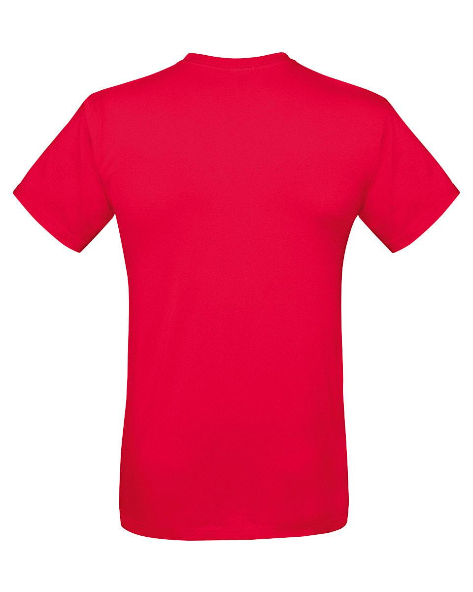 Fruit Of The Loom Mens Softspun T-Shirt in Red (Product Code: 61412)