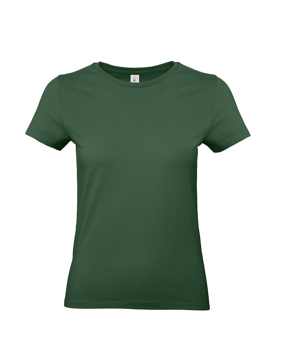 B&C Womens E190 T-Shirt in Bottle Green (Product Code: TW04T)