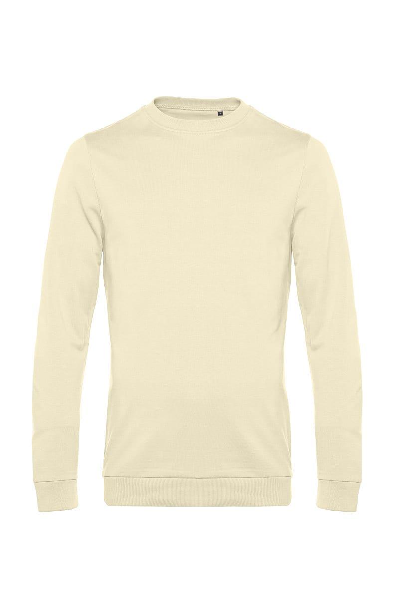 B&C Mens Set In Sweat Jacket in Pale Yellow (Product Code: WU01W)