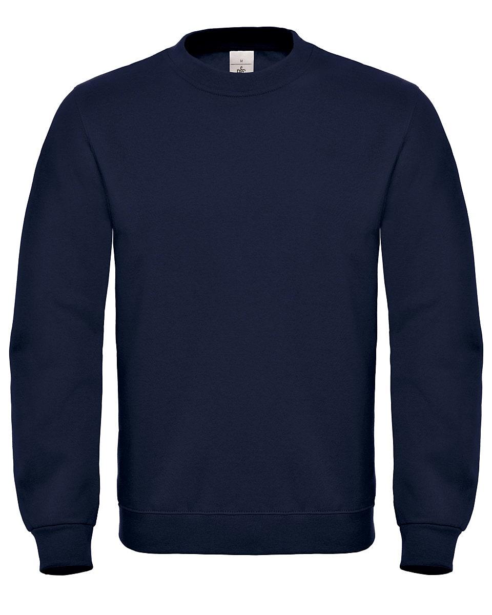 B&C ID.002 Sweatshirt in Navy Blue (Product Code: WUI20)