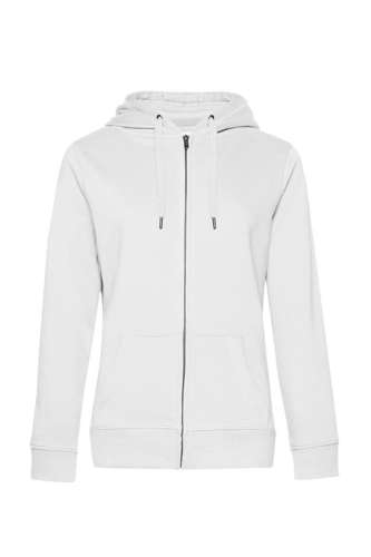 B&C Womens Queen Zipped Hoodie | WW03Q | Workwear Supermarket