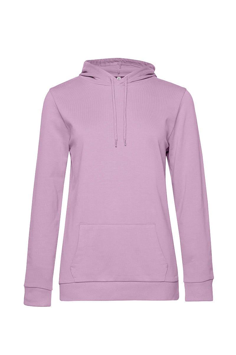B&C Womens Hoodie in Candy Pink (Product Code: WW04W)