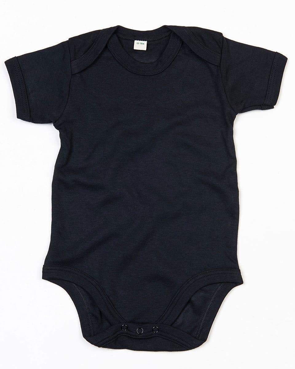Babybugz Baby Bodysuit in Organic Black (Product Code: BZ10)