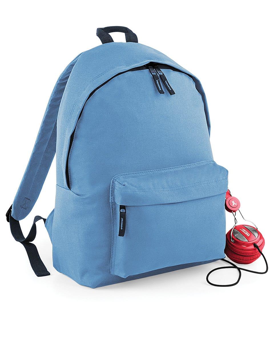 Bagbase Fashion Backpack in Sky Blue / French Navy (Product Code: BG125)