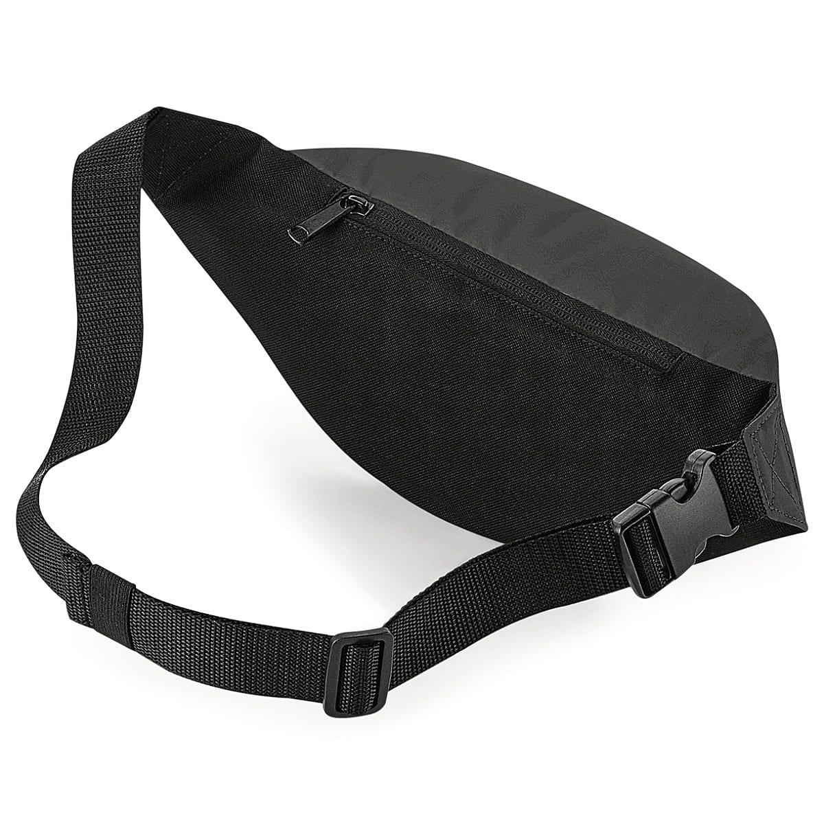 Bagbase Reflective Belt Bag in Black / Reflective (Product Code: BG134)