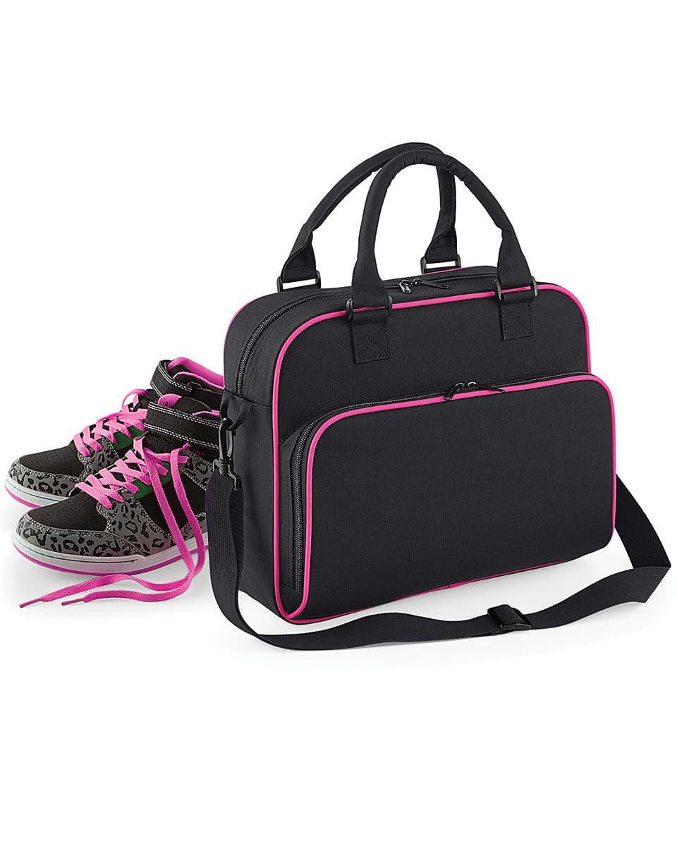 Bagbase Compact Dance Bag in Black / Fuchsia (Product Code: BG145)