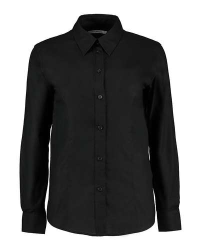 Kustom Kit Womens Workwear Oxford Long-Sleeve Shirt