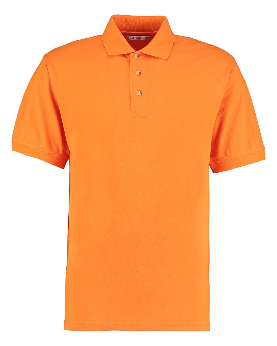 Kustom Kit Workwear Polo Shirt in Orange (Product Code: KK400)