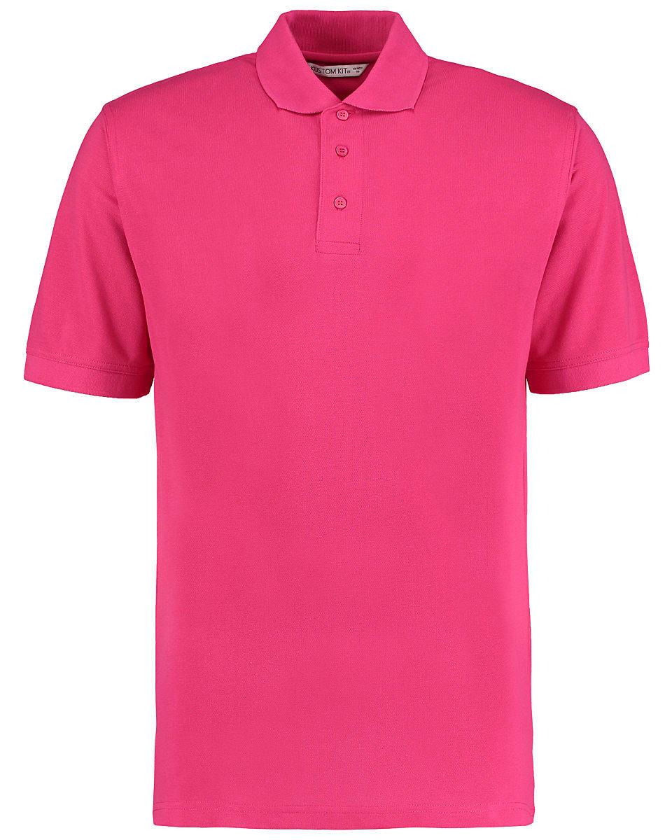 Kustom Kit Mens Klassic Superwash Polo Shirt in Raspberry (Product Code: KK403)
